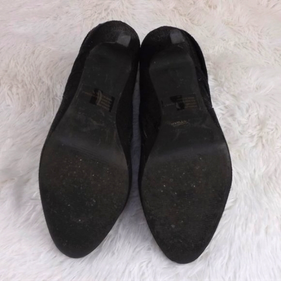 Colin Stuart Shimmer Black, Size 9, Ankle Booties - Picture 4 of 7